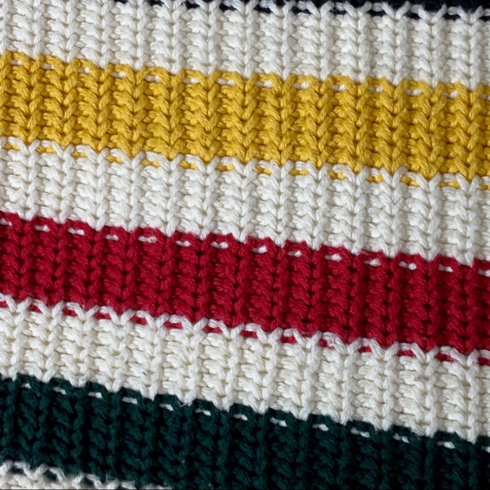 Pendleton knit Sherpa Baby blanket - Picture 8 of 10